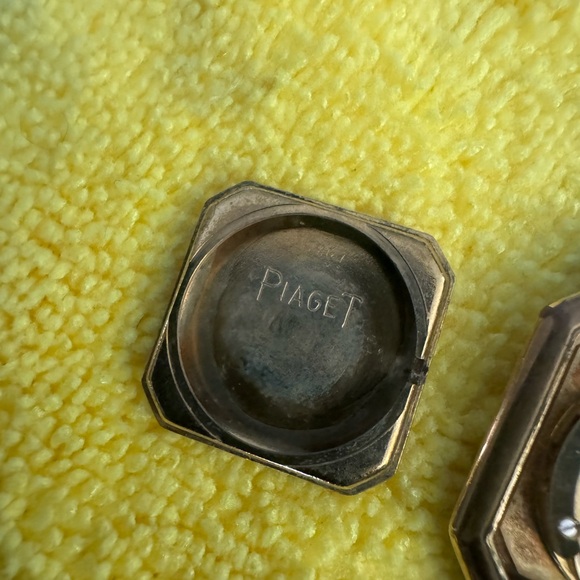 Rare Piaget Step Tank Manual Wind Gold Plated Watch 🔥 - Picture 5 of 11